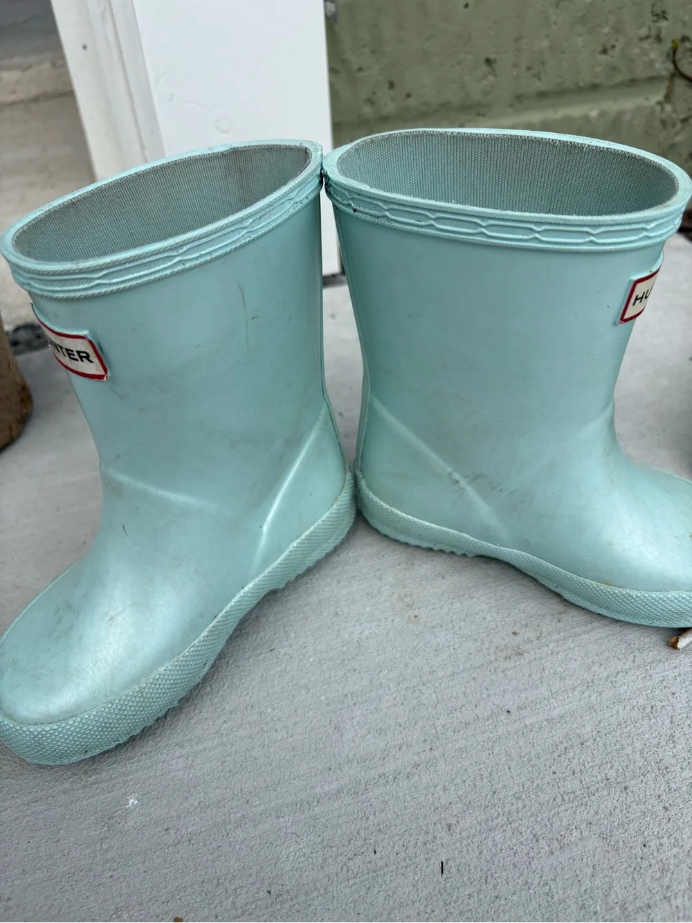Hunter Girl, Toddler Classic Nebula Rain Boots, Size 7
